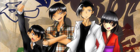 Earth's Strongest Team: Sho, Riu, Yscariot, Miho