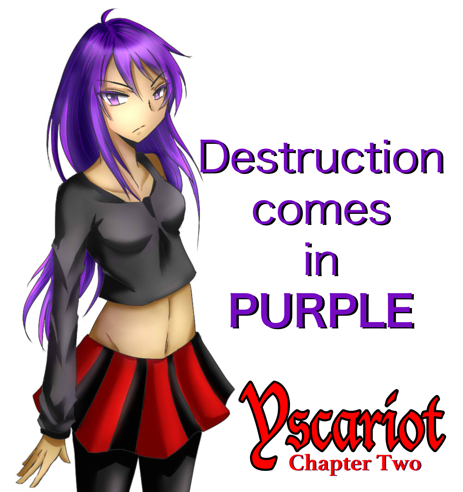 Upcoming character art for Yscariot 2, by Gladys Betiles